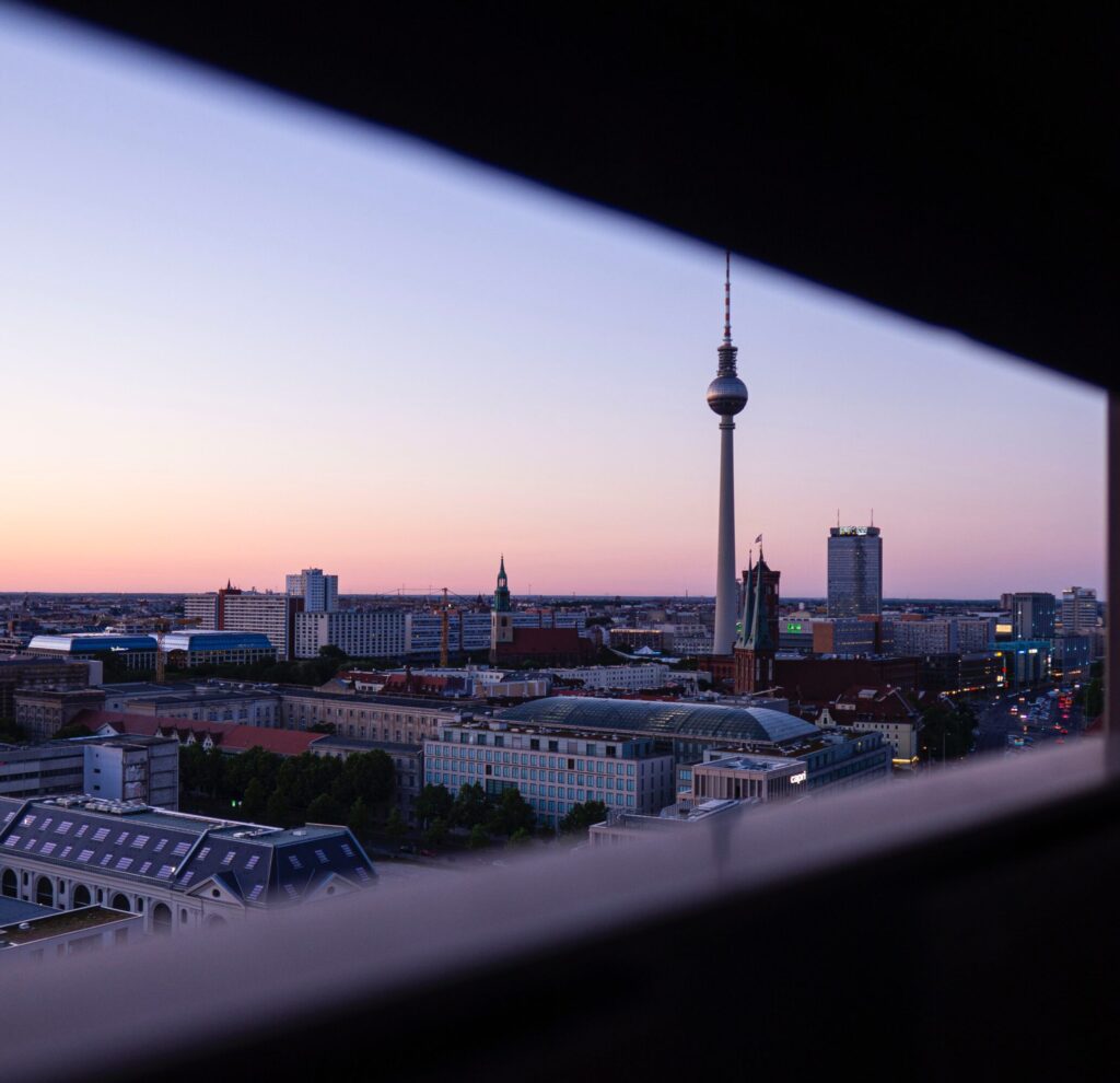 Berlin Fernsehturm Ausblick